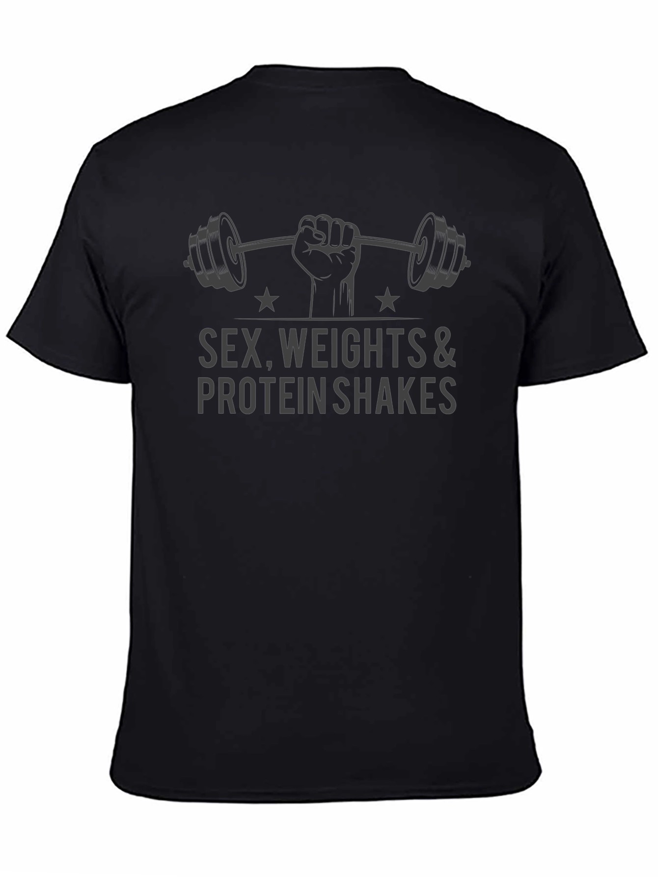Sex Weights Protein Shakes Mens T-Shirt