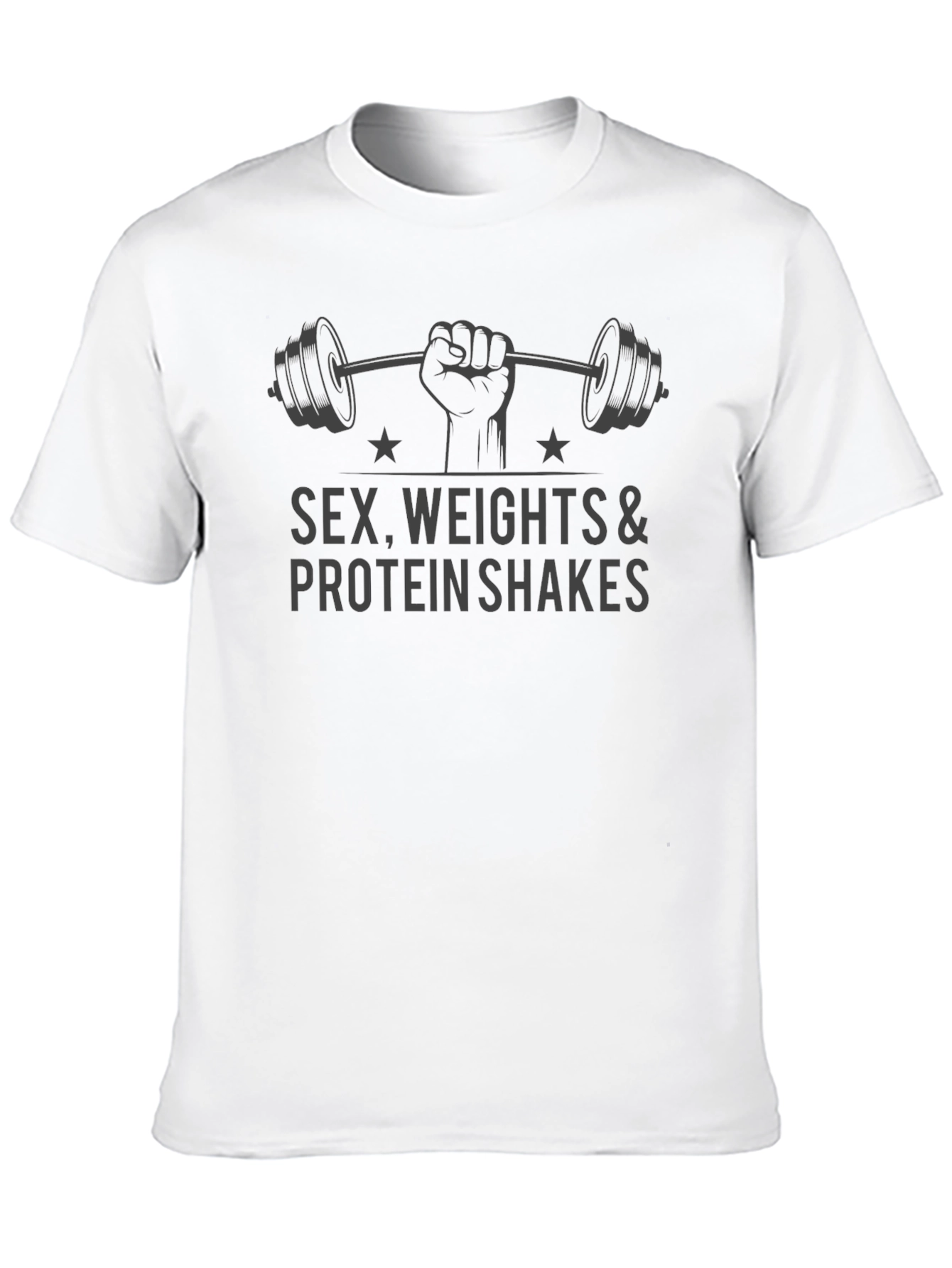 Sex Weights Protein Shakes Mens T-Shirt