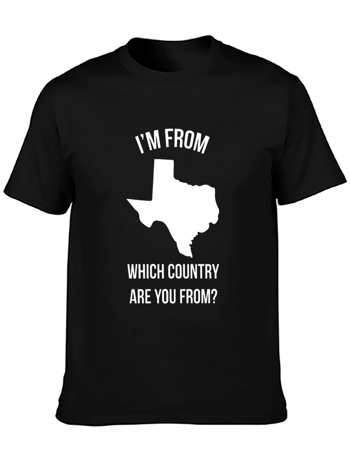 Texas Pride Graphic T-Shirt -  Im From Texas!