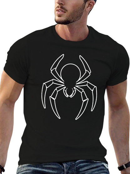Spider Graphic Black T-Shirt - Casual Style