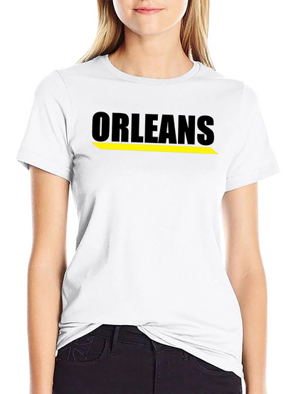 Orleans Graphic Tee - Black Cotton Comfort