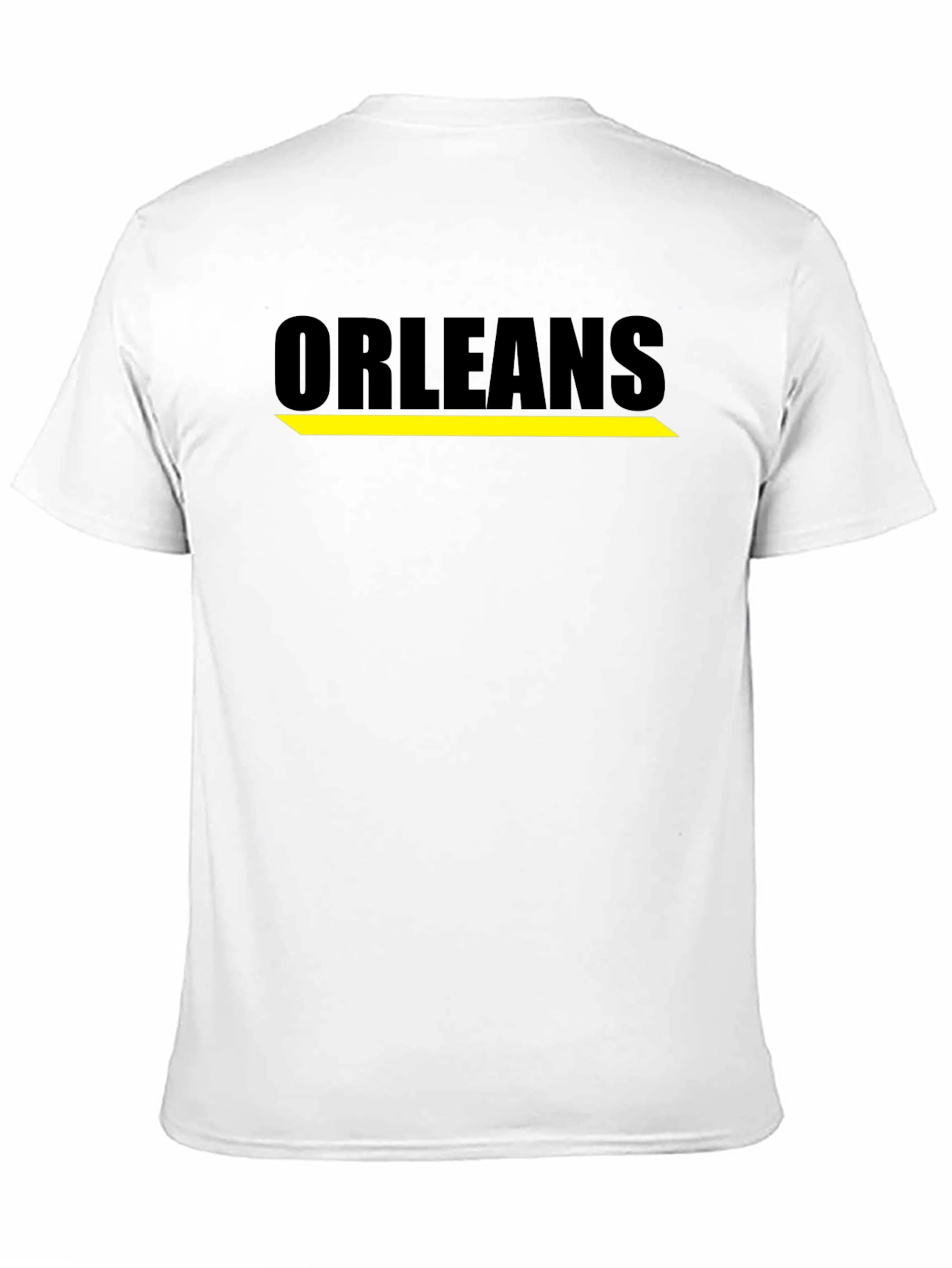 Orleans Graphic Tee - Black Cotton Comfort