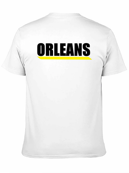 Orleans Graphic Tee - Black Cotton Comfort