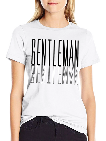 Gentleman Graphic Tee - Soft & Stylish