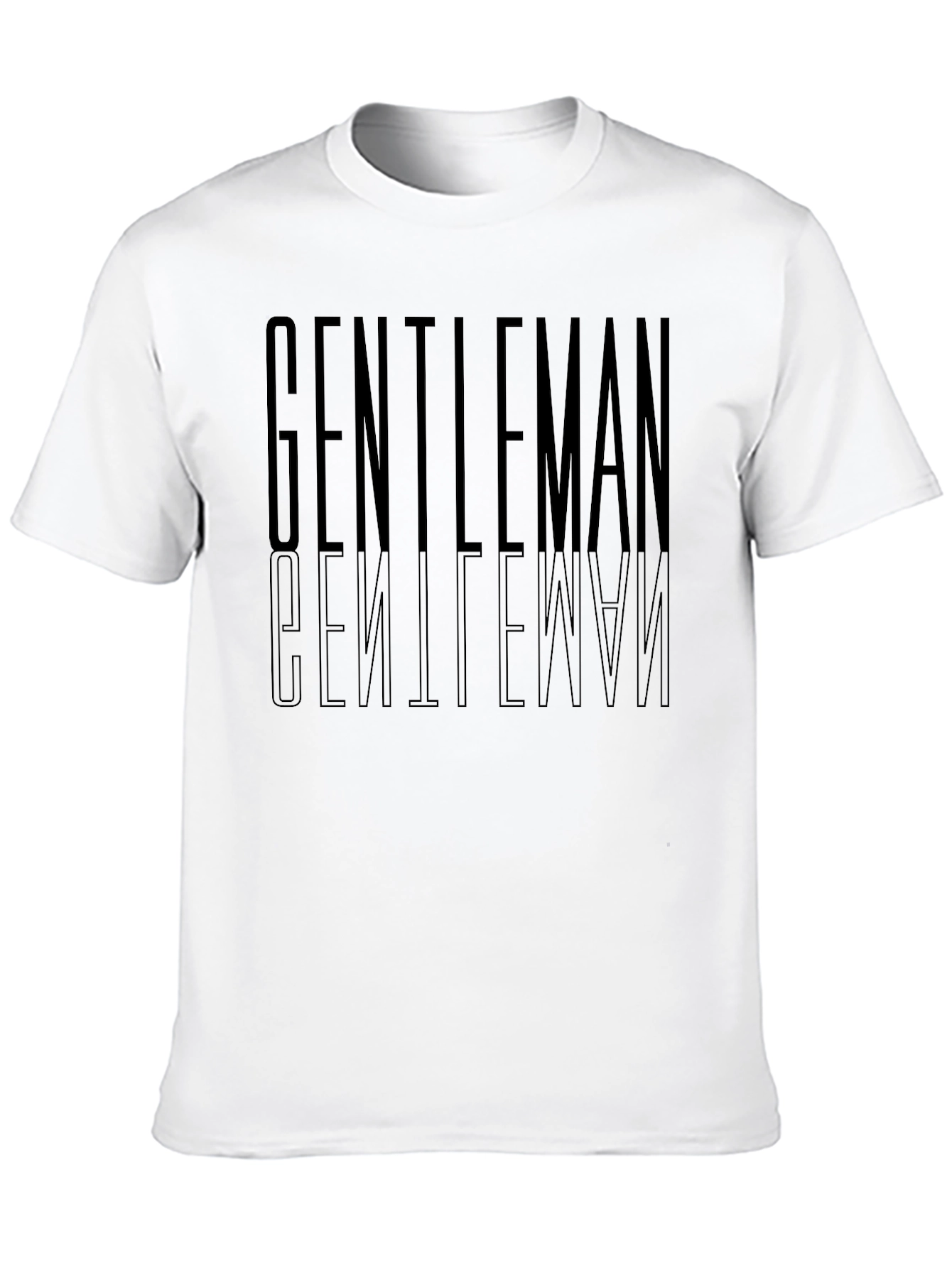 Gentleman Graphic Tee - Soft & Stylish