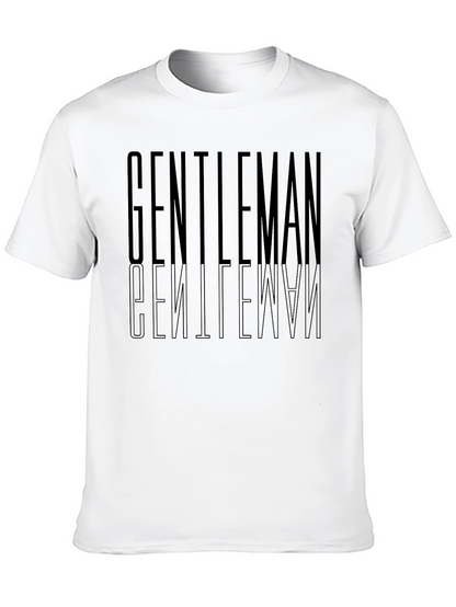 Gentleman Graphic Tee - Soft & Stylish