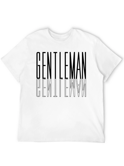 Gentleman Graphic Tee - Soft & Stylish