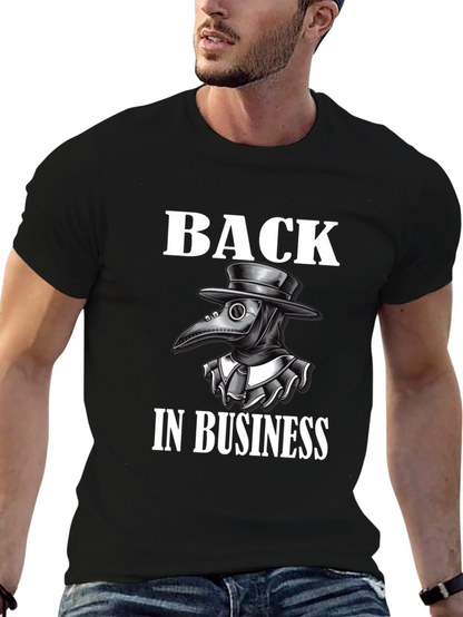 Plague Doctor Back in Business T-Shirt