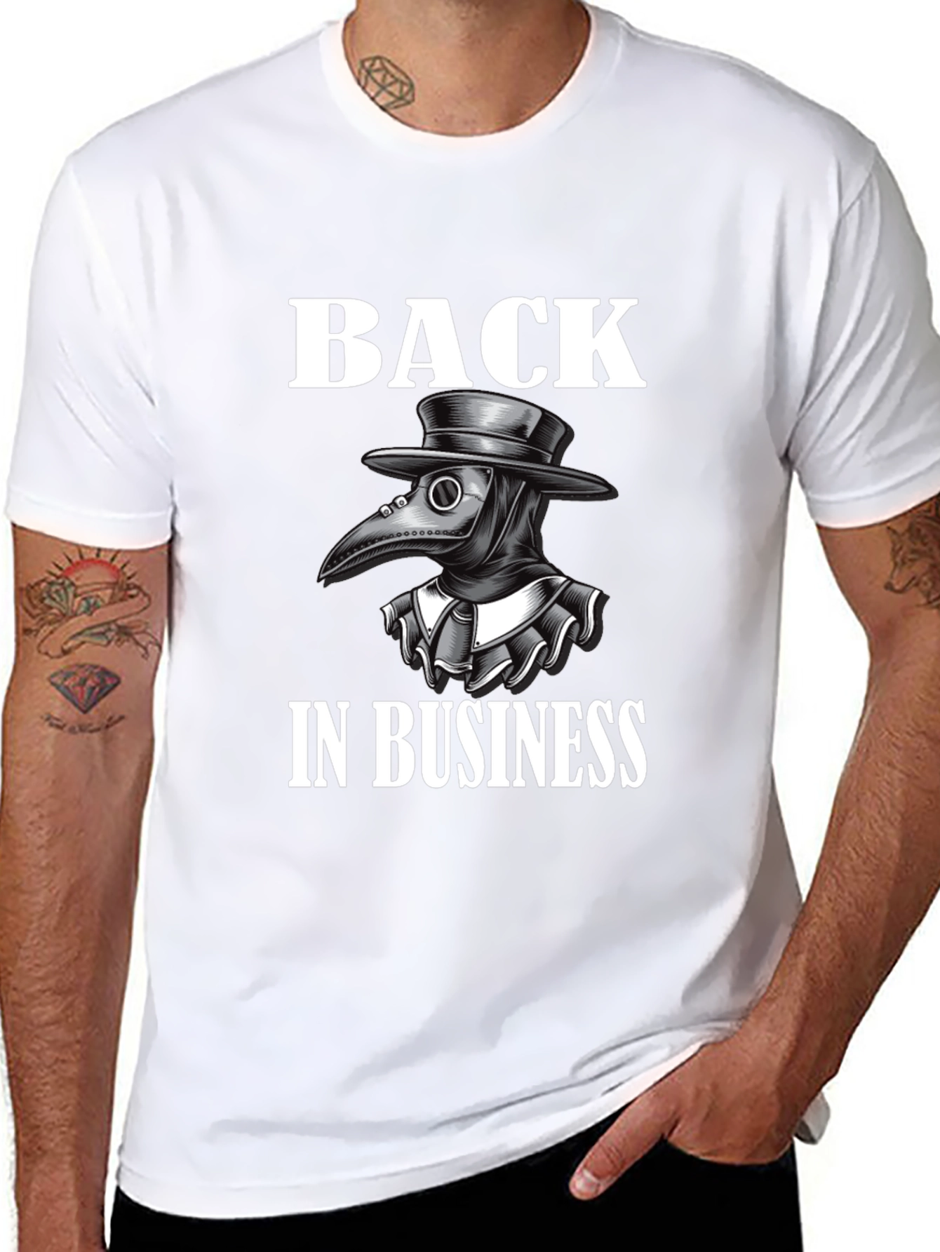 Plague Doctor Back in Business T-Shirt