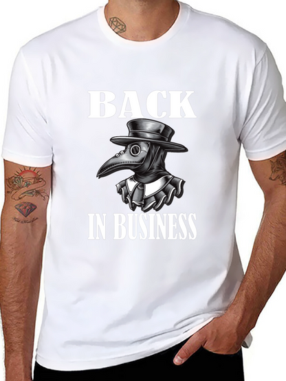 Plague Doctor Back in Business T-Shirt