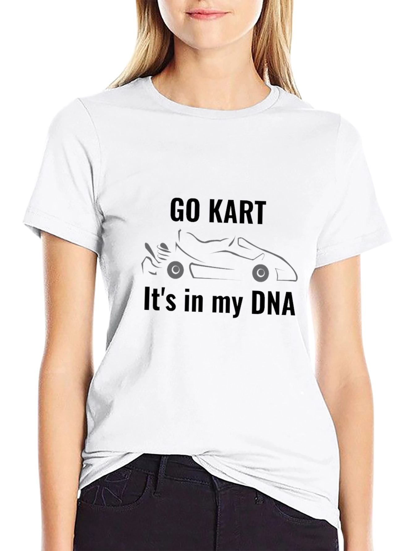 Go Kart DNA Black T-Shirt