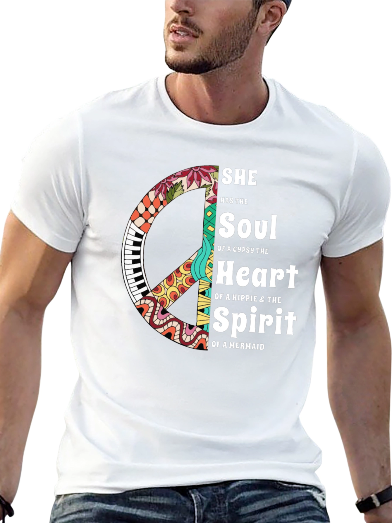 Soul of a Gypsy Hippie Mermaid T-Shirt