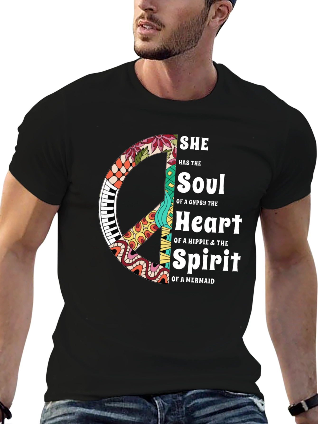 Soul of a Gypsy Hippie Mermaid T-Shirt