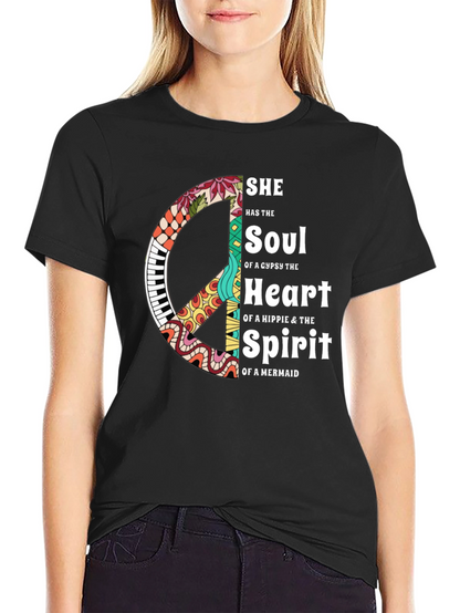 Soul of a Gypsy Hippie Mermaid T-Shirt