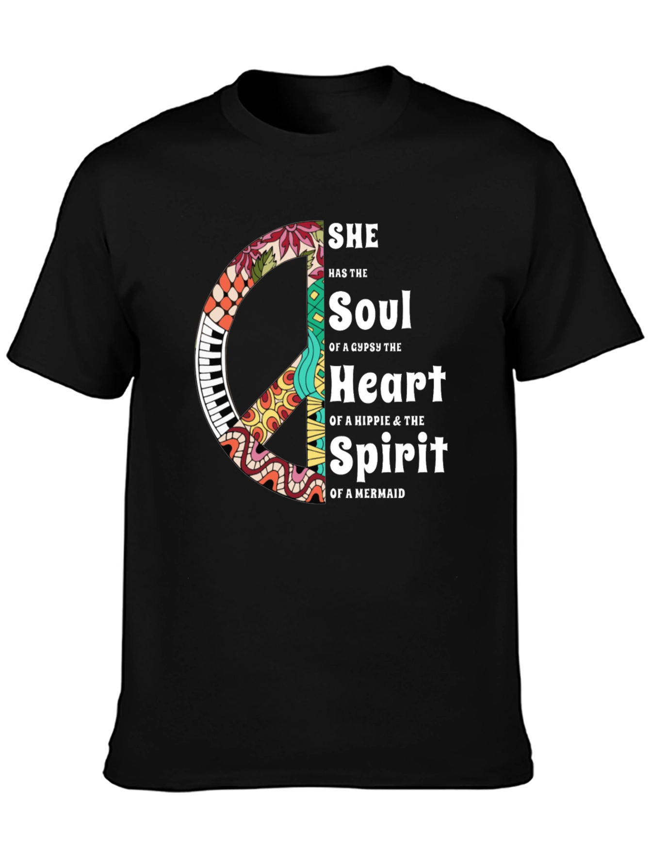 Soul of a Gypsy Hippie Mermaid T-Shirt