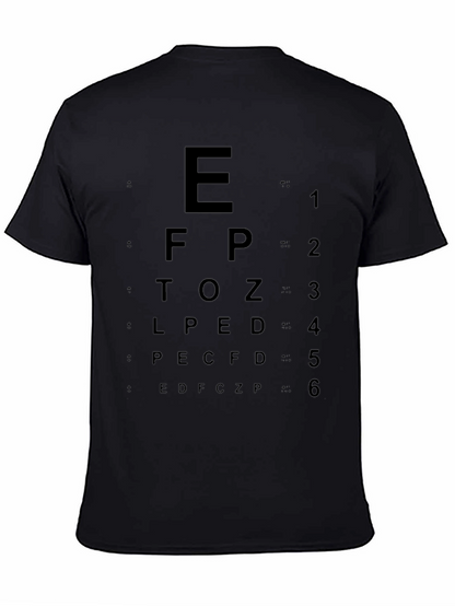 Eye Chart T-Shirt - Vision Test Style