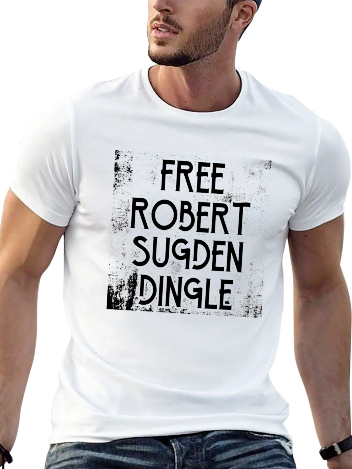 Free Robert Sugden Dingle Black T-Shirt