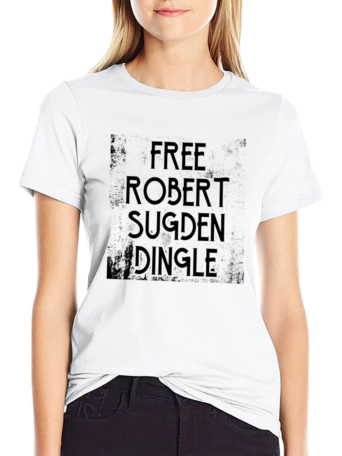 Free Robert Sugden Dingle Black T-Shirt