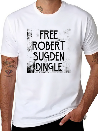 Free Robert Sugden Dingle Black T-Shirt