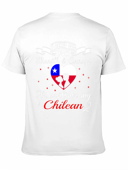 Chilean Love T-Shirt - Strength & Courage