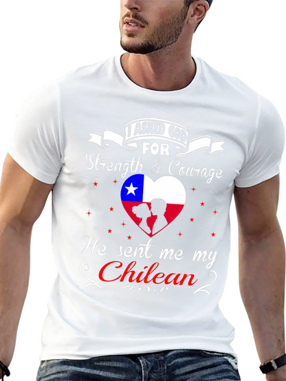 Chilean Love T-Shirt - Strength & Courage