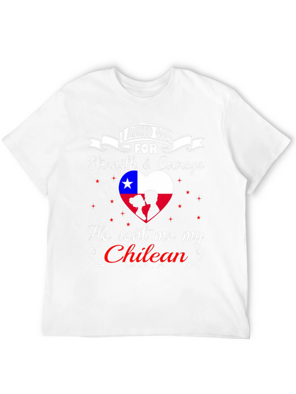 Chilean Love T-Shirt - Strength & Courage