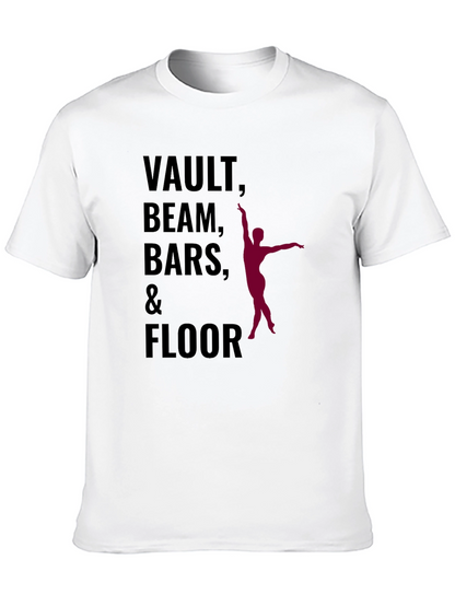 Gymnastics Events Graphic T-Shirt