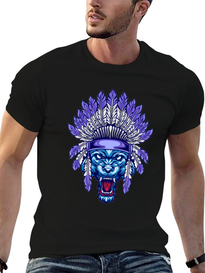 Wolf Headdress Graphic Tee
