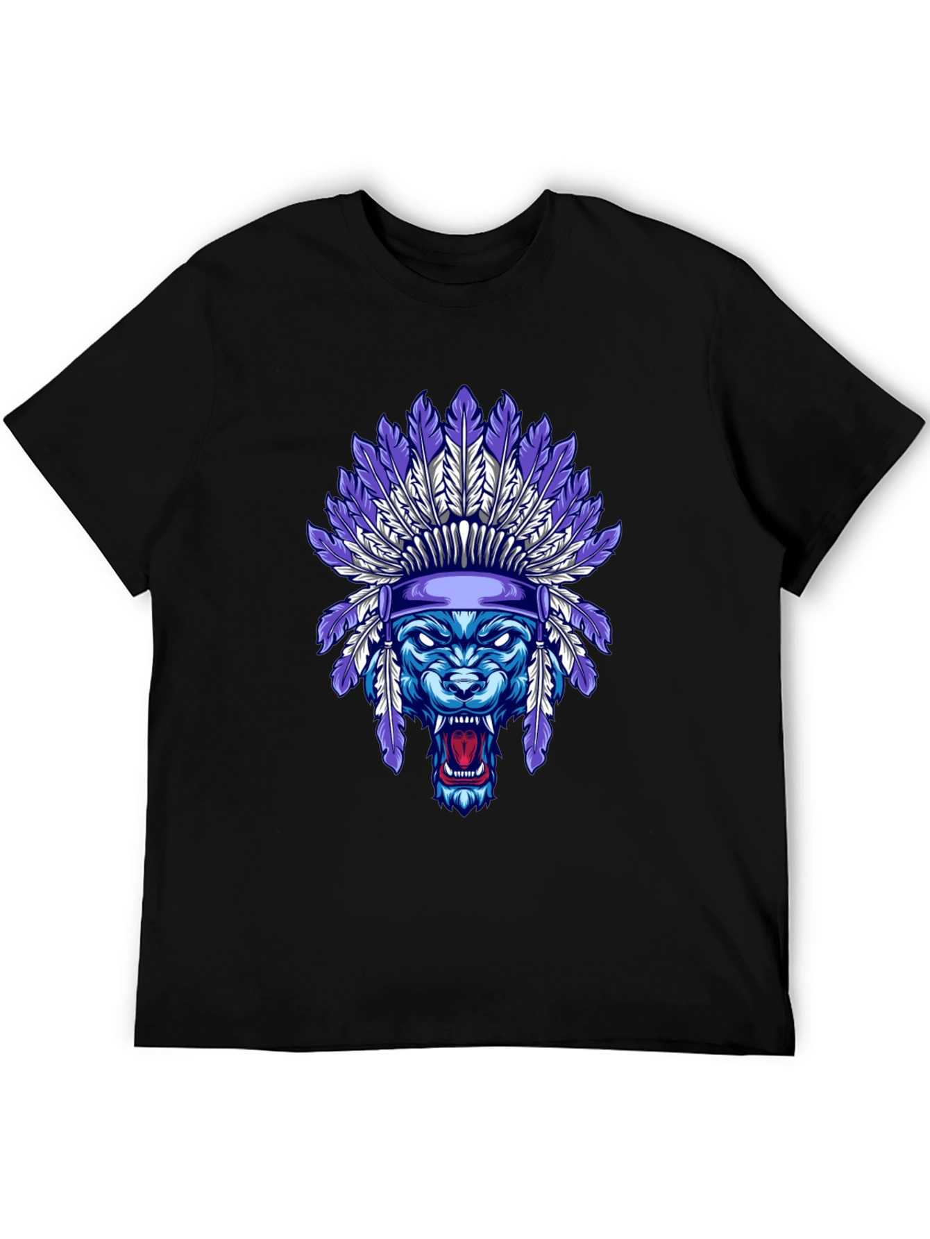 Wolf Headdress Graphic Tee