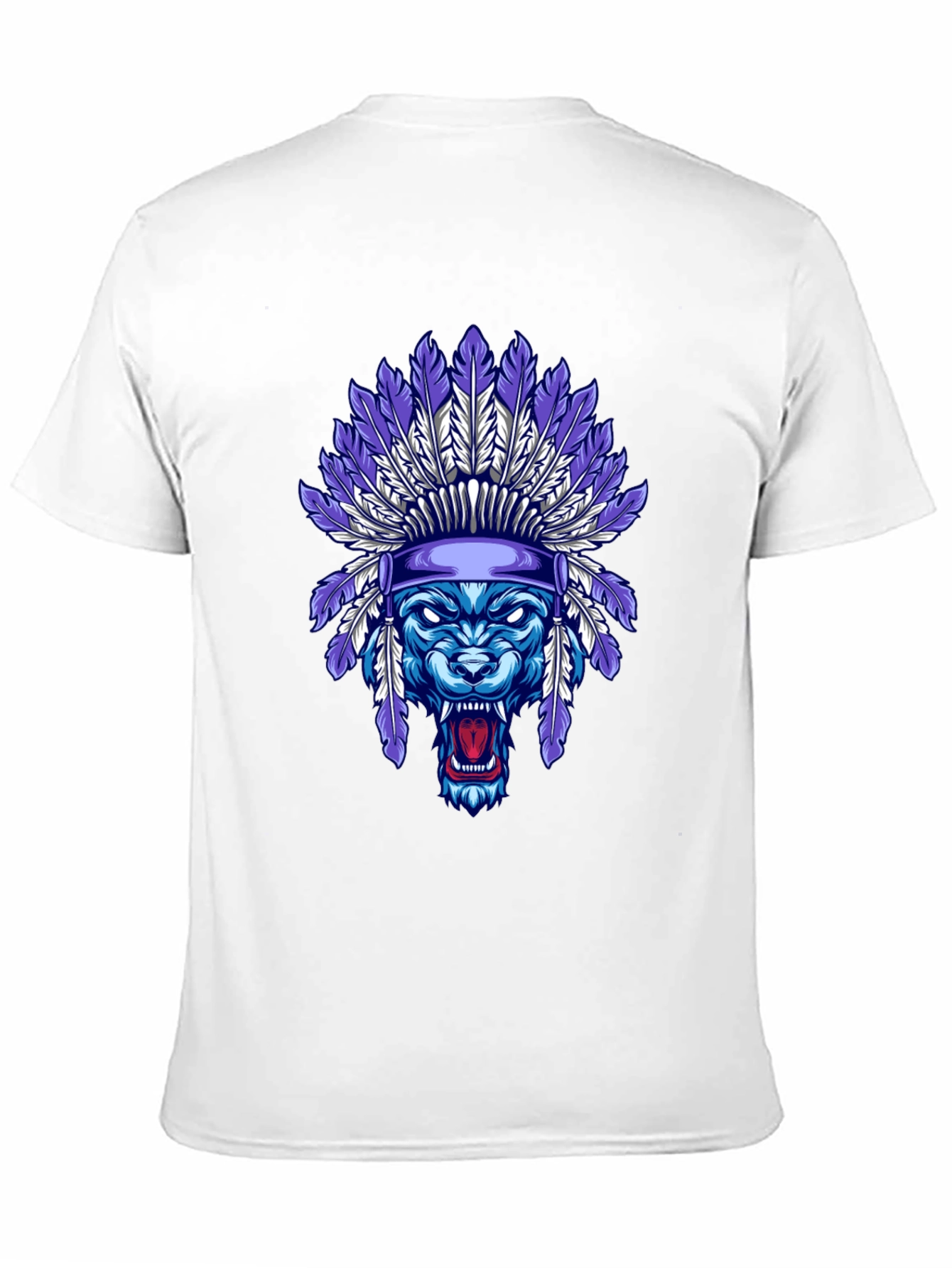 Wolf Headdress Graphic Tee
