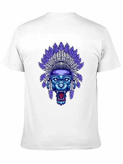 Wolf Headdress Graphic Tee