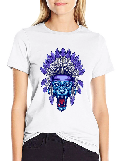 Wolf Headdress Graphic Tee