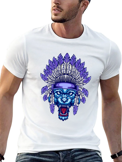 Wolf Headdress Graphic Tee