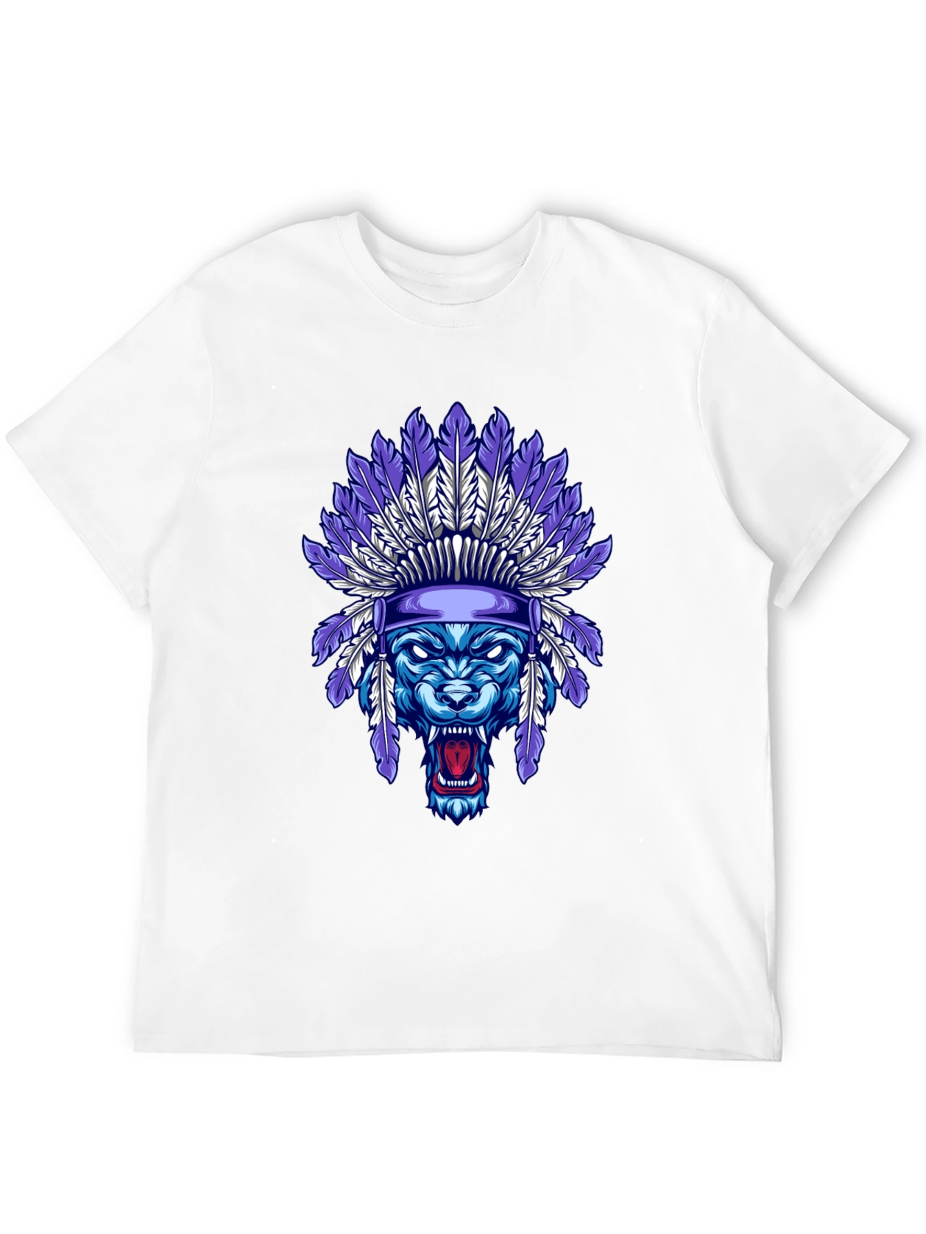 Wolf Headdress Graphic Tee