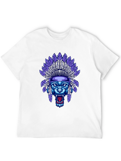 Wolf Headdress Graphic Tee