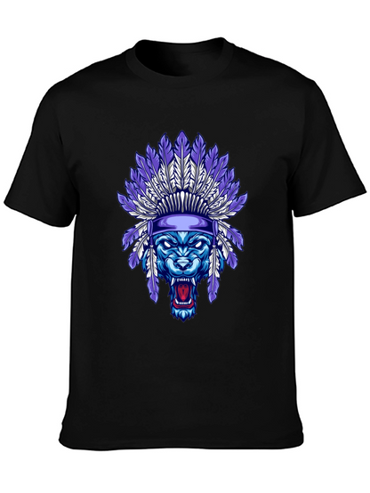 Wolf Headdress Graphic Tee