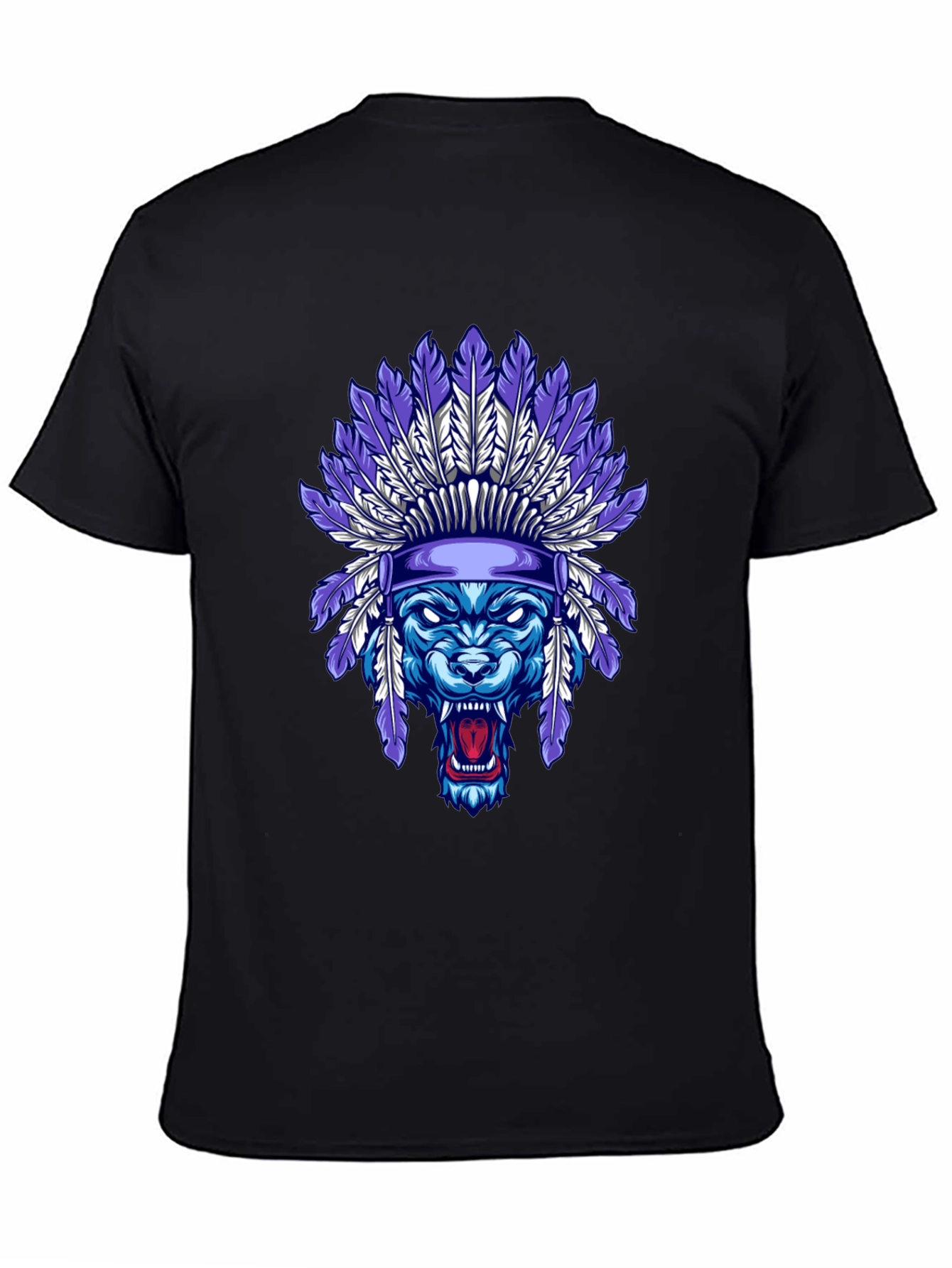 Wolf Headdress Graphic Tee