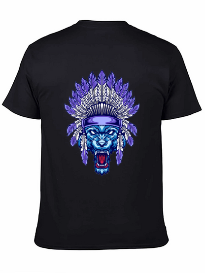 Wolf Headdress Graphic Tee