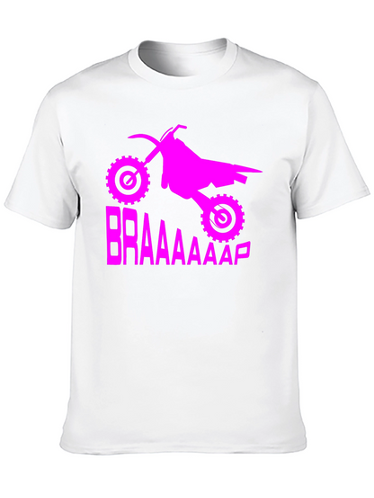 BRAAAP! Motocross Graphic T-Shirt - Black
