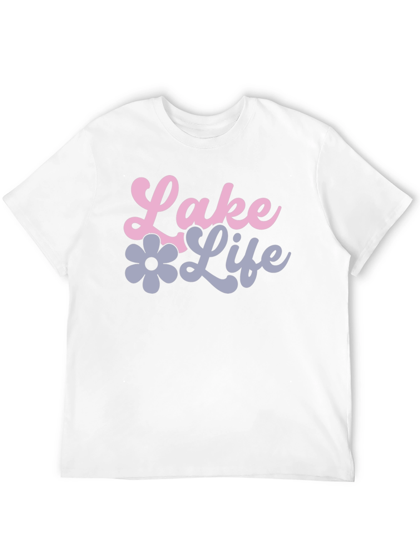 Lake Life Black Graphic Tee