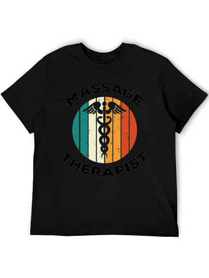 Massage Therapist T-Shirt - Retro Medical Design
