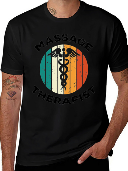 Massage Therapist T-Shirt - Retro Medical Design