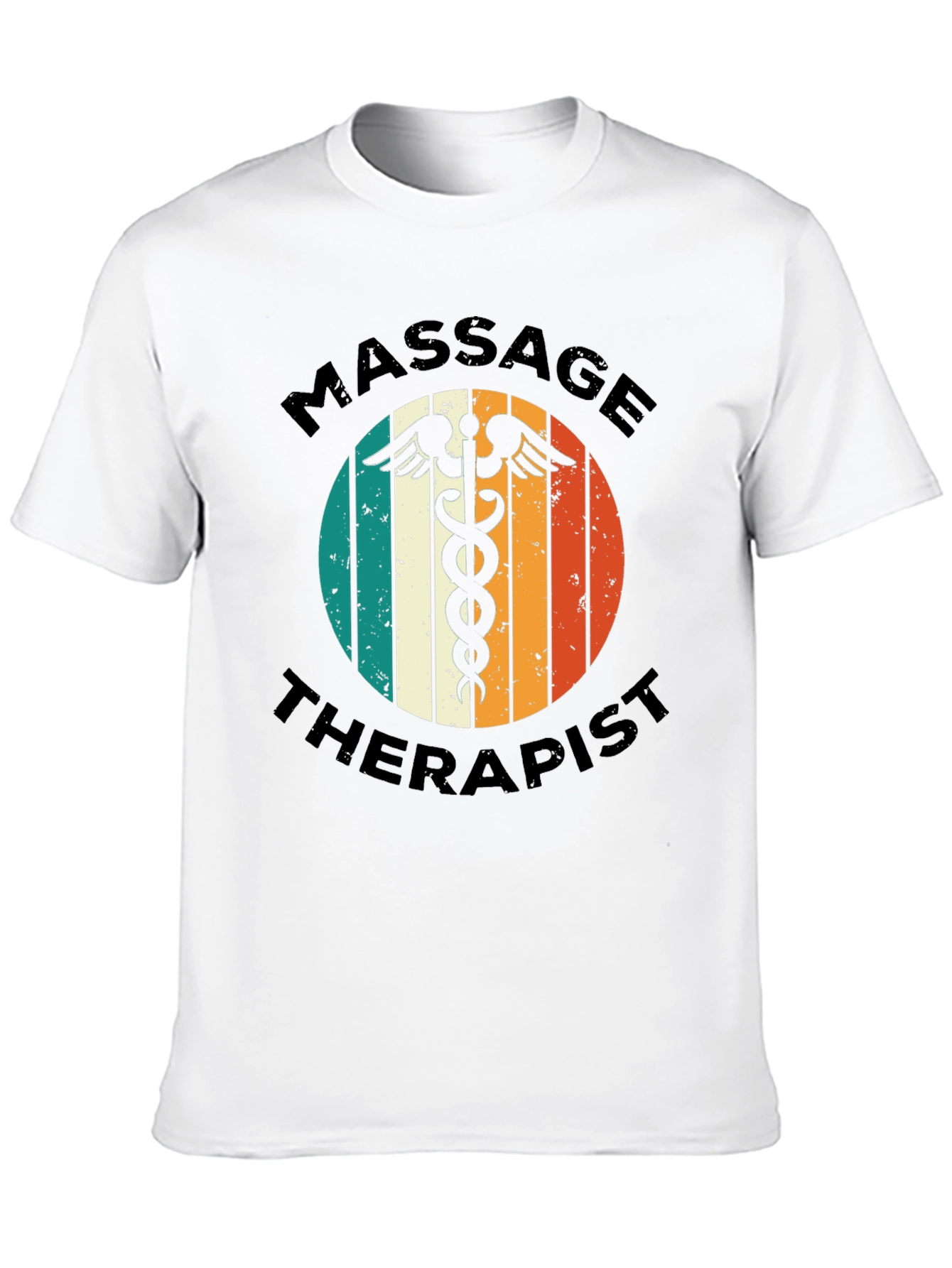 Massage Therapist T-Shirt - Retro Medical Design