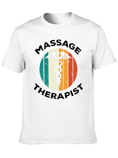 Massage Therapist T-Shirt - Retro Medical Design