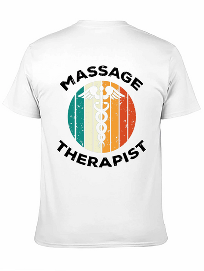 Massage Therapist T-Shirt - Retro Medical Design