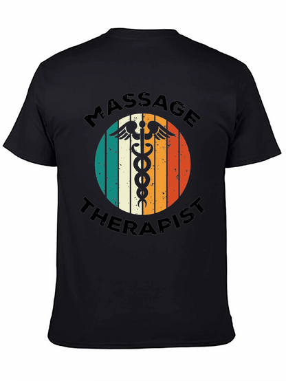 Massage Therapist T-Shirt - Retro Medical Design