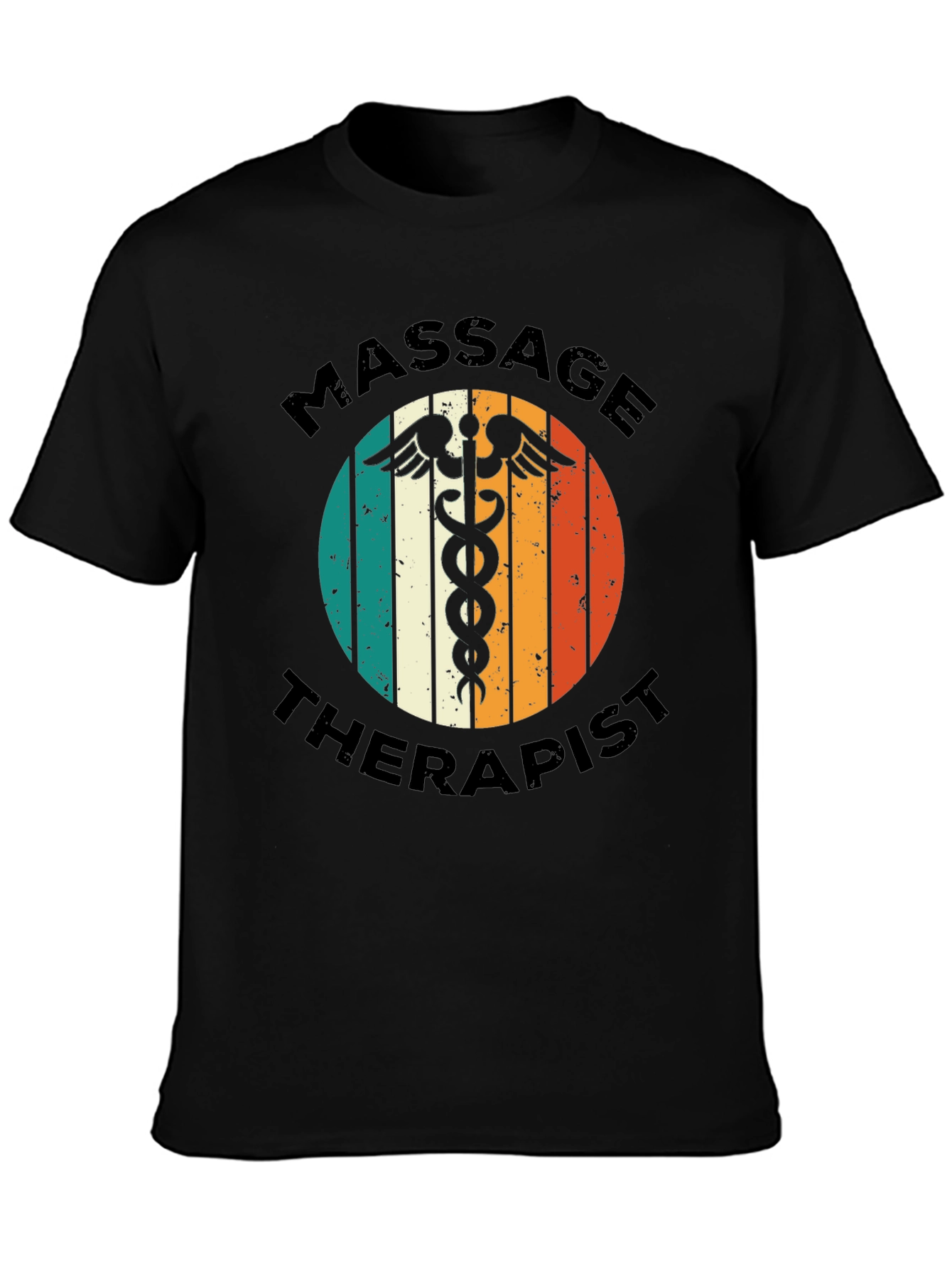 Massage Therapist T-Shirt - Retro Medical Design