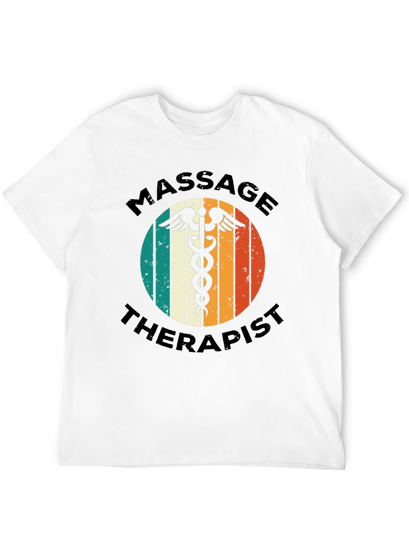 Massage Therapist T-Shirt - Retro Medical Design