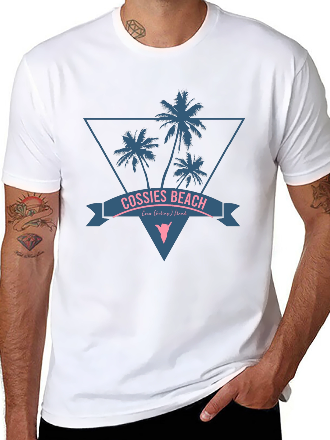 Cossies Beach T-Shirt - Island Life Tee