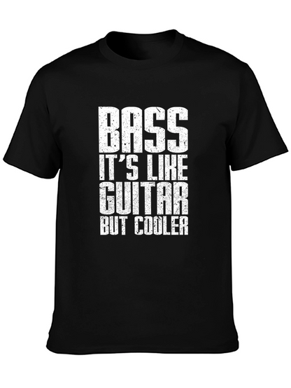 Bass is Cooler T-Shirt - Music Lover Gift